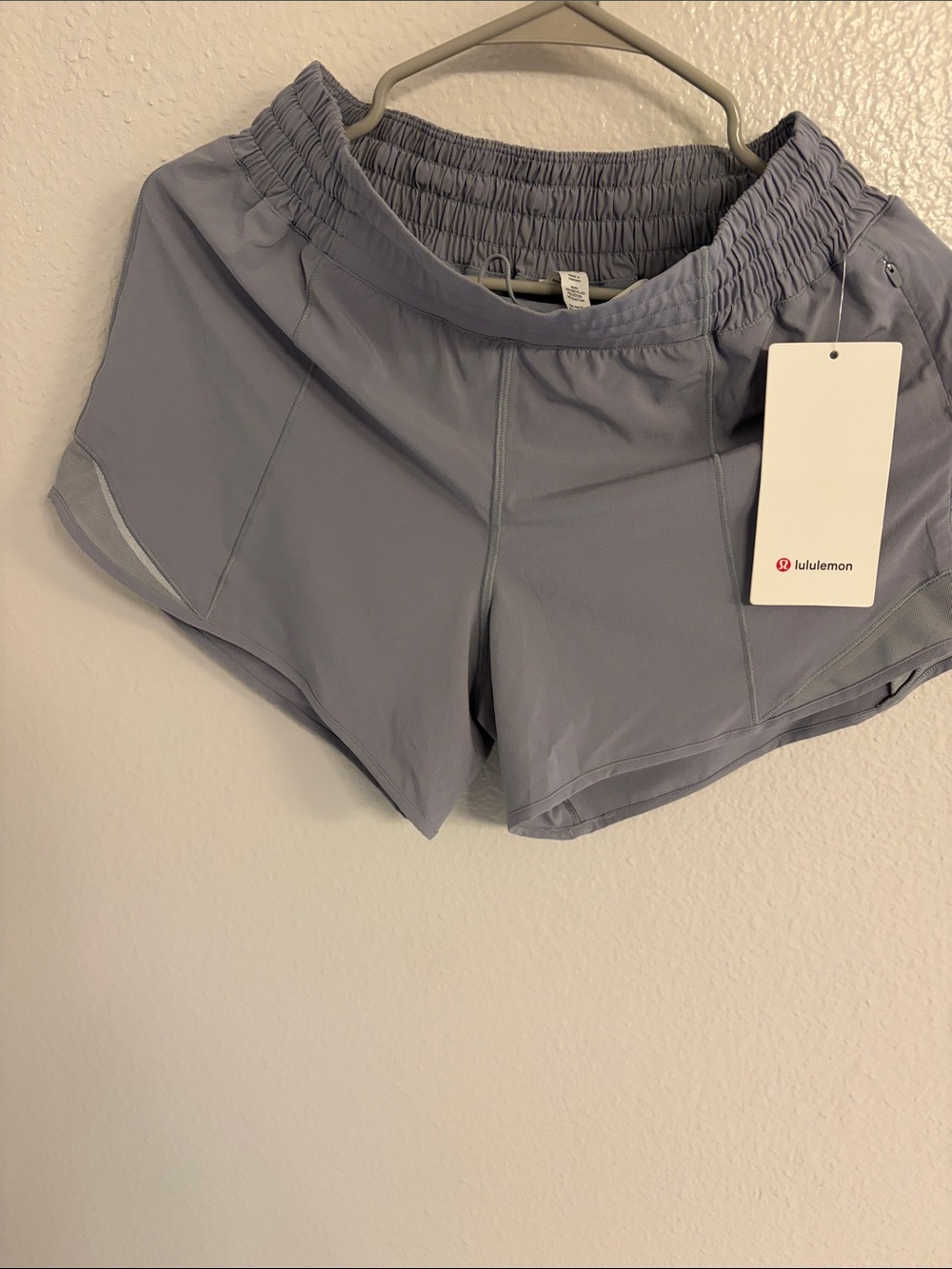 lululemon athletica Women's Light Gray Athletic Shorts